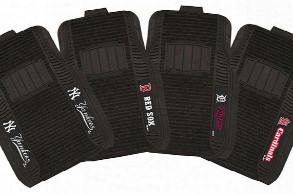 Fanmats Mlb Deluxe Floor Mats - Major League Baseball Logo Floor Mats