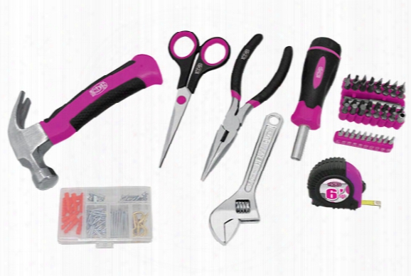 The Original Pink Box 157 Piece Home Repair Set