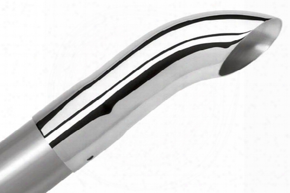 Borla Round Turndown/turnout Exhaust Tip - Round Exhaust Tips