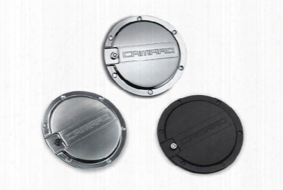 Defenderworx Fuel Door Cover - Gas Door Covers - Chrome, Billet & Black