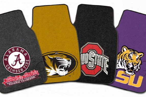 Fanmats Ncaa Logo Carpet Floor Mats, Fanmats - Floor Mats & Liners - Logo Floor Mats