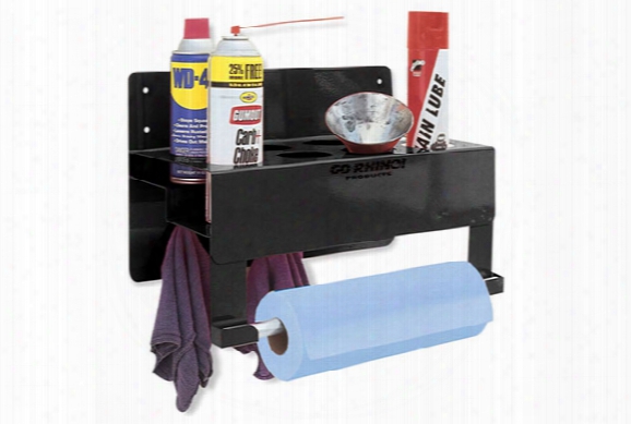 Go Rhino 2 Row Aerosol Can Holder, Go Rhino - Garage Accessories - Garage Storage Systems & Organizers