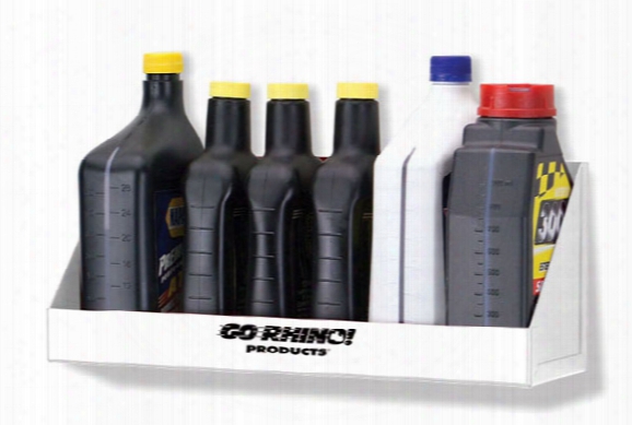 Go Rhino Oil Bottle Shelf, Go Rhino - Garage Accessories - Garage Storage Systems & Organizers
