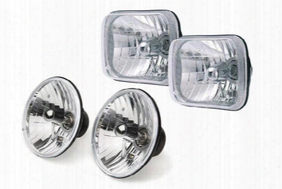 Rampage Halogen Headlight Conversion Kits - Rampage Jeep Halogen Headlight Conversion Kits
