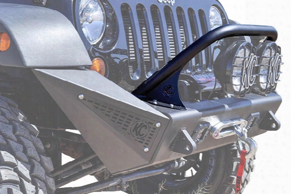 2007 Jeep Wrangler Addictive Desert Designs Stealth Fighter Front Bumper Light H