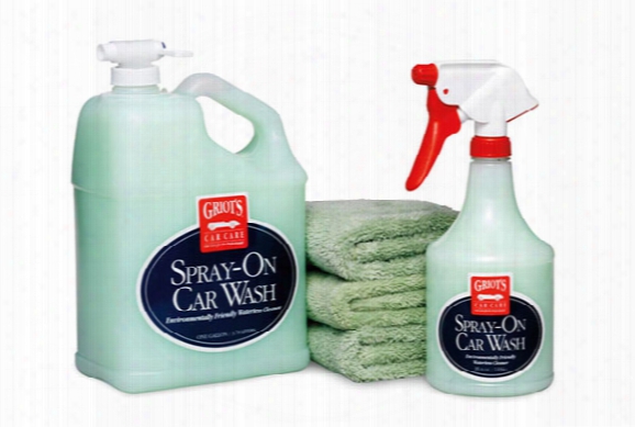 Griot's Garage Complete Spray-on Waterless Car Wash Kit