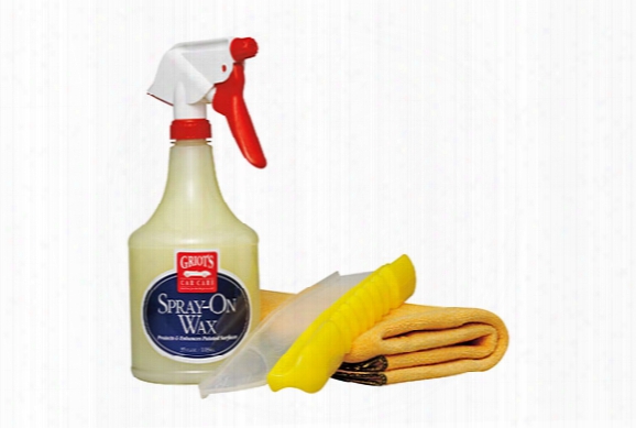 Griot's Garage Spray-on Wax & Flexible Water Blade Kit