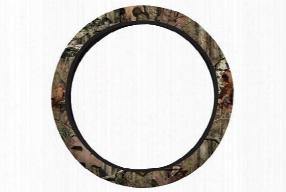 Hatchie Bottom Mossy Oak Camo Neoprene Steering Wheel Cover
