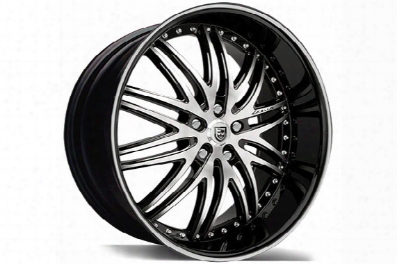 Lexani Lx-10 Black Machined Wheels