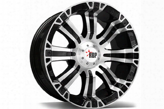 2016 Toyota Tundra Rbp 94r Black Machined Wheels 94r-2090-50-00mb