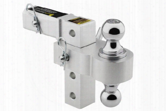 Smittybilt Aluminum Adjustable Hitch Drop Ball Mounts