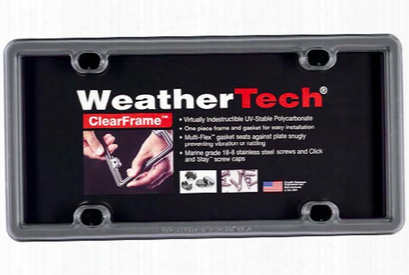 Weathertech Clearframe License Plate Frame