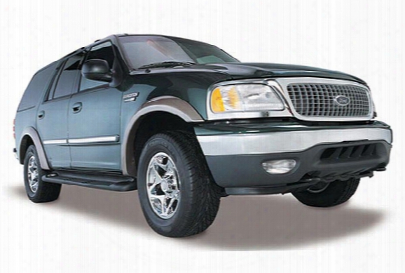 1988 Toyota Pickup Bushwacker Fender Flares - Extend-a-fender 31012-01 Rear Set (2 Piece)