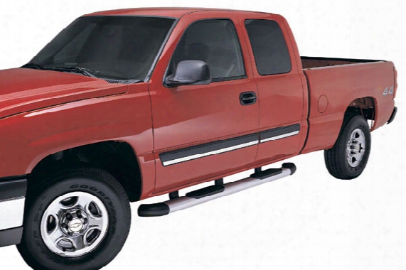 2003 Chevy Avalanche Lund Steprails Elliptical Aluminum Side Steps