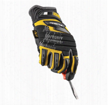 Mechanix Wear M-pact2 Gloves Mp2-01-012 M-pact Ii Glove - Yellow