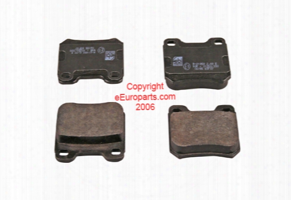Disc Brake Pad Set - Rear - Febi 16155 Saab 4837241