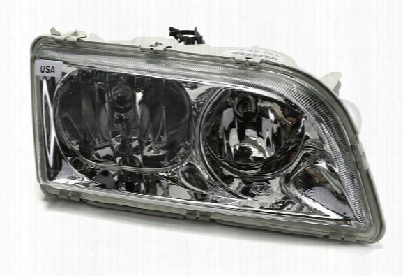Headlight Assembly - Passenger Side (halogen) (chrome Bezel) 30865268