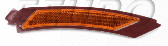 Bumper Cover Reflector - Front Passenger Side (yellow) - Genuine Bmw 63147205398