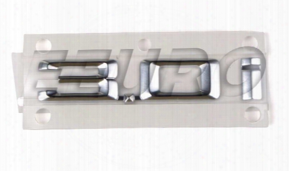 Emblem - Front Driver Side Fender (3.0i) - Genuine Bmw 51147008538