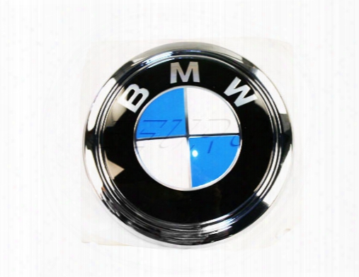 Emblem - Rear (roundel) - Genuine Bmw 51147135356