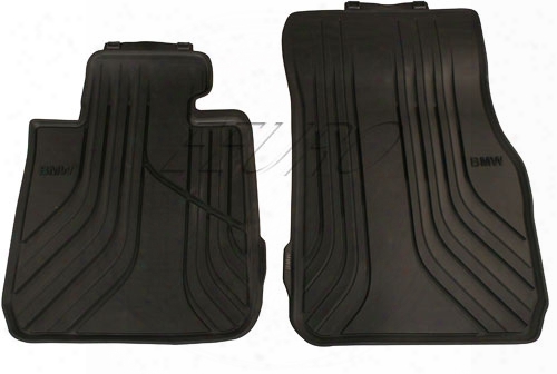 Floor Mat Set - Front (all-weather) (black) - Genuine Bmw 51472219799