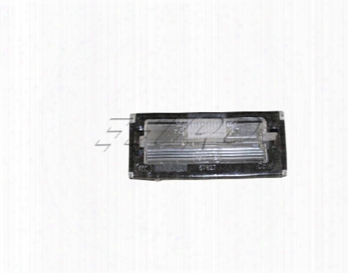 License Plate Light Lens - Genuine Mini 51247114535