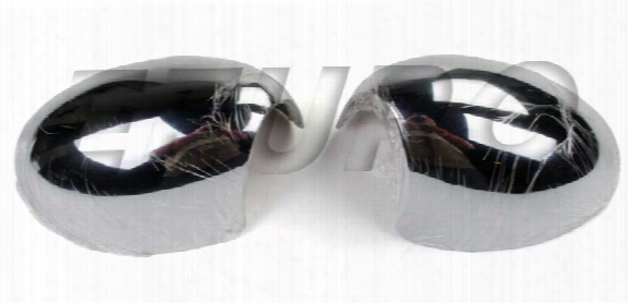 Side Mirror Cover Set (chrome) (2 Piece) - Uro Parts 971000 Mini