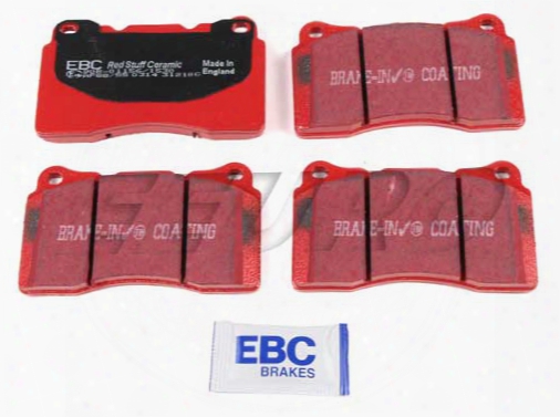 Disc Brake Pad Set - Front - Ebc Redstuffs Dp31210c Saab 13329562
