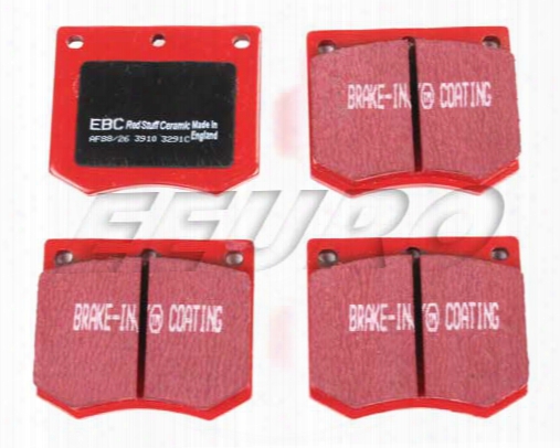 Disc Brake Pad Set - Front - Ebc Redstuffs Dp3291c Saab 8993263