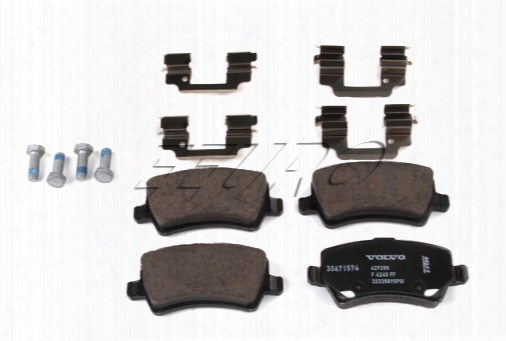 Disc Brake Pad Set - Rear (w/ Epb) - Genuine Volvo 30671574