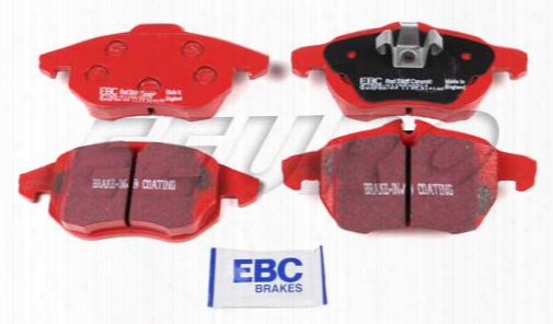 Ebc Redstuffs Disc Brake Pad Set - Front (285mm) (302mm) Saab 99900004
