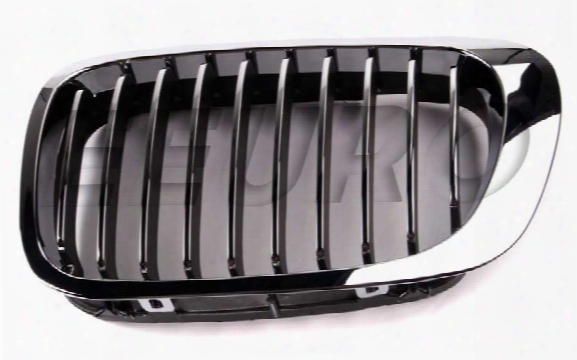 Ez Ziegler/trucktec Kidney Grille - Front Driver Side (chrome) Bmw 51138208685