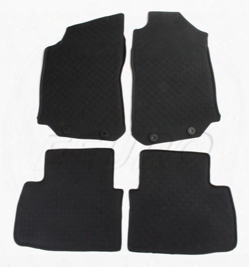 Floor Mat Set (all-weather) (black) - Genuine Saab 32026027