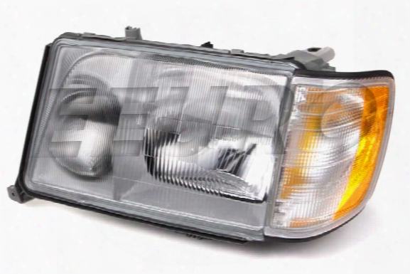Headlight Assembly - Driver Side (halogen) (w/ Turnsignal) Mercedes 1248208959