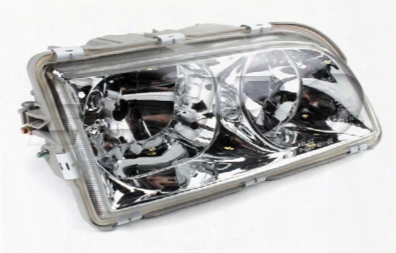 Headlight Assembly - Passenger Side (halogen) (chrome Bezel) Volvo 30865268