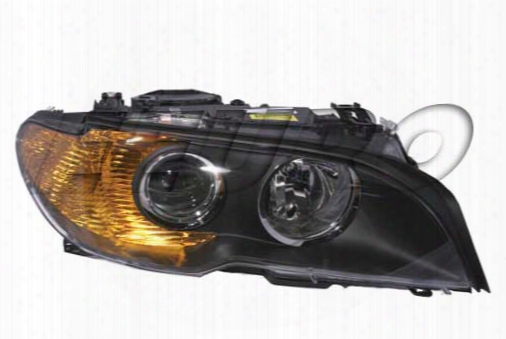 Headlight Assembly - Passenger Side (halogen) (w/ Amber Turnsignal) Bmw 63126920606