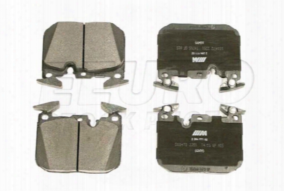Disc Brake Pad Set - Front - Genuine Bmw 34112284969