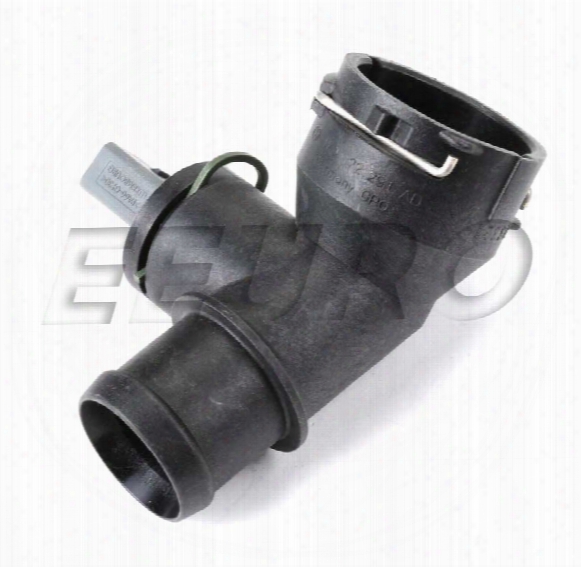 Engine Coolant Hose Coupler - Lower (w/ Temp Sensor) Vw 1k0122291 Ad