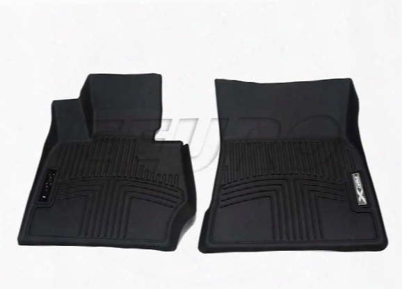 Floor Mat Set - Front (all-weather) (black) (x-drive) - Genuine Bmw 82112293586