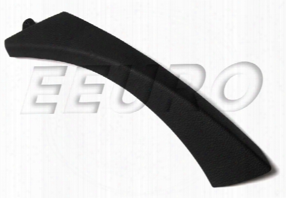 Genuine Bmw Interior Door Handle Cover - Rear Passenger Side (black) 51419150336