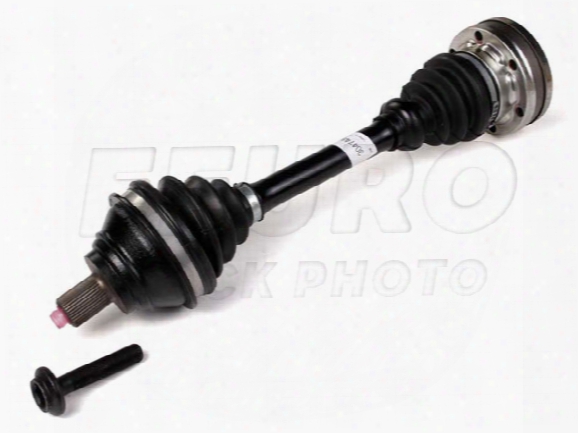 Genuine Vw Axle Assembly - Front Driver Side (w/ Manual Trans) (new) 1k0407271np