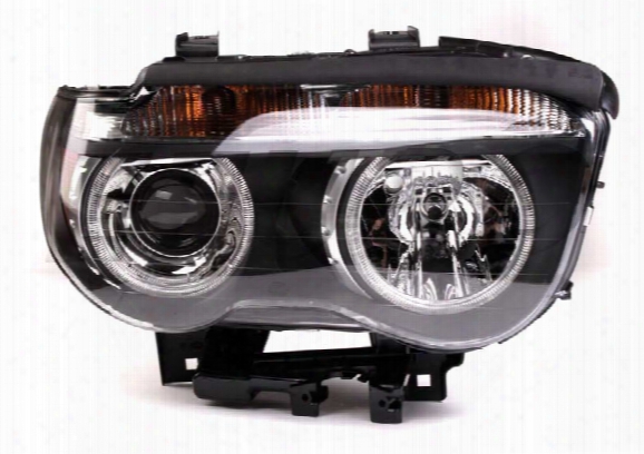 Headlight Assembly - Passenger Side (xenon) (clear Turnsignal) 63127165456