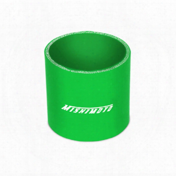 Hose Coupler (silicone) (straight) (2.5in) (green) - Mishimoto Cp25sgn