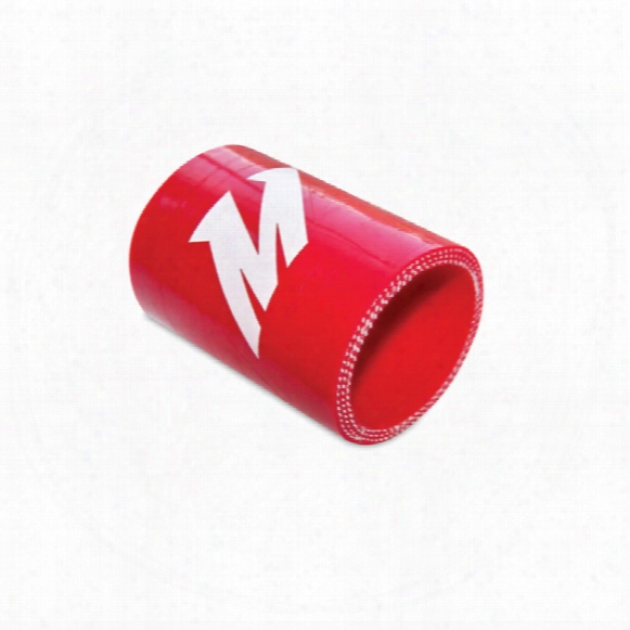 Hose Coupler (silicone) (straight) (2.5inx1.25in) (red) - Mishimoto Cp25125rd