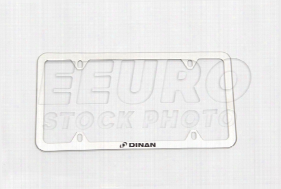 License Plate Frame (stainless Steel) (slimline) (brushed) - Dinan D0100017 Bmw