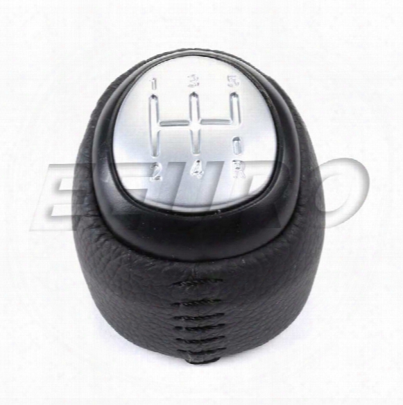 Manual Trans Shift Knob (5 Speed) (w/ Emblem) (leather) - Oe Supplier
