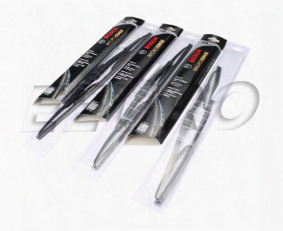Vw Windshield Wiper Blade Set - Front And Rear - Eeuroparts.com Kit