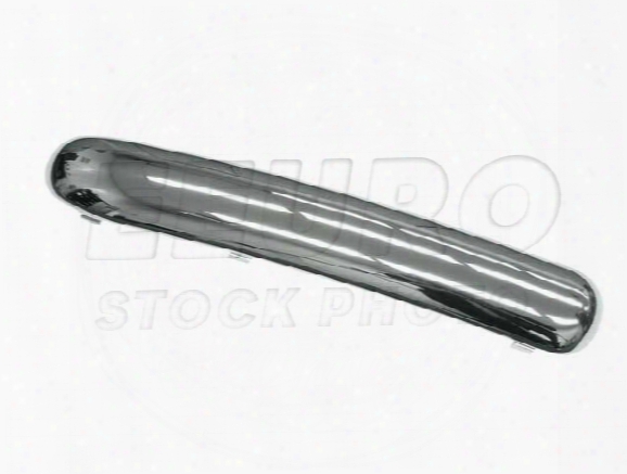 Bumper Cover Trim - Front Passenger Side (rubber) (chrome) 51116800142