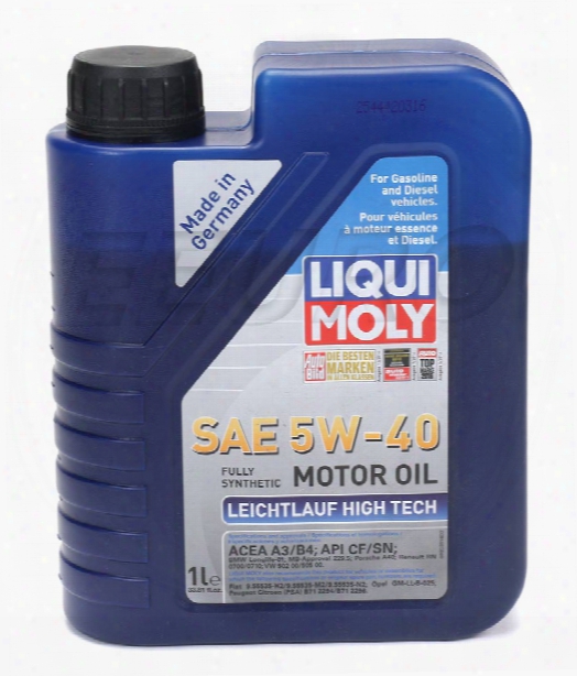 Engine Oil (5w40) (1 Liter) (leichtlauf High Tech) - Liqui Moly