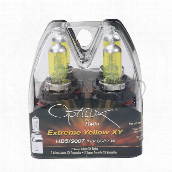 Hella Light Bulb Set (hb5/9007) (12v 65/55w) (optilux Extreme Yellow)